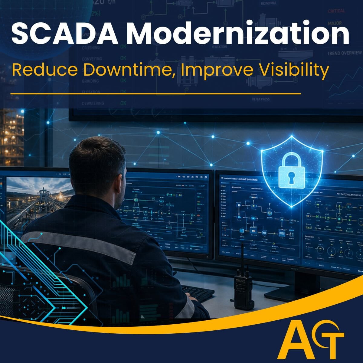 SCADA Modernization: How to Reduce Downtime and Improve Operational Visibility